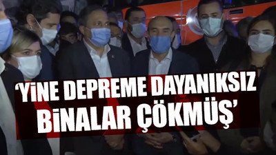 CHP heyeti deprem bölgesinde