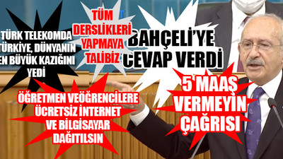 CHP Lideri Kılıçdaroğlu: Bu düzen, harami düzenidir