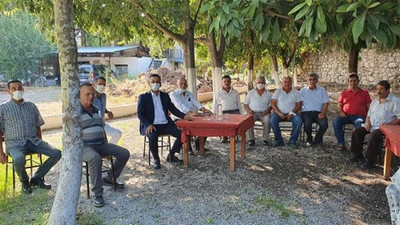 CHP’li Burak Erbay çiftçilerin sorunlarını dinledi