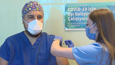 Çin’den getirilen koronavirüs aşısı İstanbul’da ilk gönüllüye yapıldı