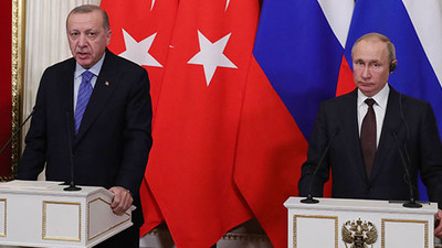 Cumhurbaşkanı Erdoğan ile Putin Dağlık Karabağ, Suriye ve Libya'yı görüştü