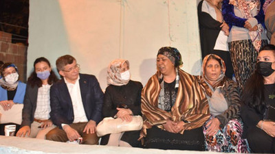 Davutoğlu, öldürülen Gül Gülüm’ün ailesine taziye ziyaretinde bulundu