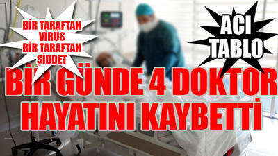 Doktorlar koronavirüse yeniliyor...