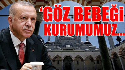 Erdoğan'dan Diyanet'e övgüler