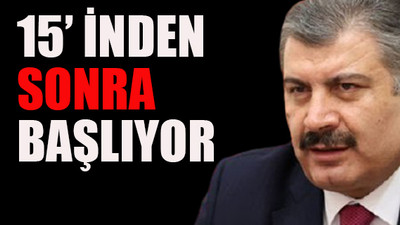 Fahrettin Koca vakalara dair bütün rakamları açıklayacaklarını duyurdu