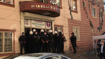 HDP il binasına operasyon: Gözaltılar var
