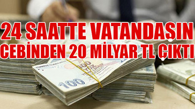 Her saniye ne kadar borçlanıyoruz?