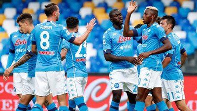 İki pozitif vaka çıktı; Napoli'nin Torino'ya gitmesine izin verilmedi