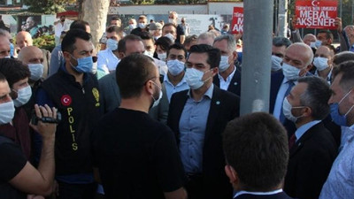 İstanbul'da İYİ Partililere polis engeli