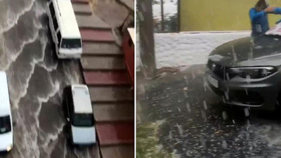 İstanbul'da korkulan olmadı; İzmir'de sağanak ve dolu etkili oldu