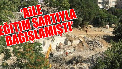 Marmara Üniversitesi İletişim Fakültesi'ydi: Teşvikiye'nin son yeşil alanı da betonlaşıyor