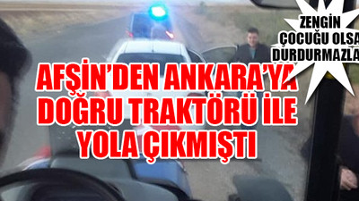 Mazot ve yem fiyatlarını protesto eden çiftçinin ehliyetine el konuldu