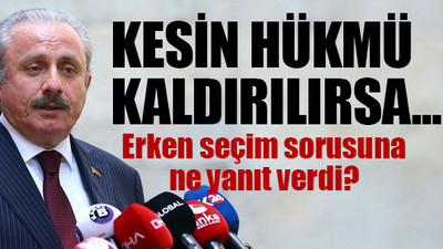 Meclis Başkanı'ndan Enis Berberoğlu açıklaması