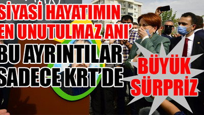 Meral Akşener gözyaşlarına boğuldu