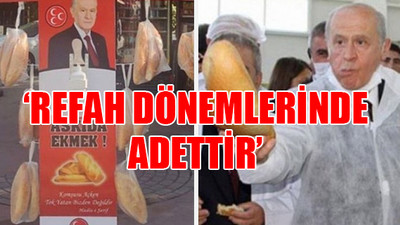 MHP, 'askıda ekmek' projesini 'ekonomik sıkıntı' olmadığı için başlatmış
