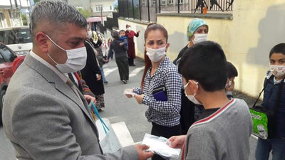 Muhtar Ümit Doğan'dan 'Her Eve Maske'