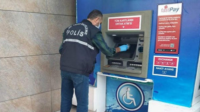 Para çekemeyince ATM'yi kırdı