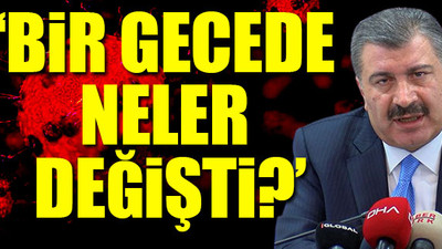 TTB'den Fahrettin Koca'ya zor soru