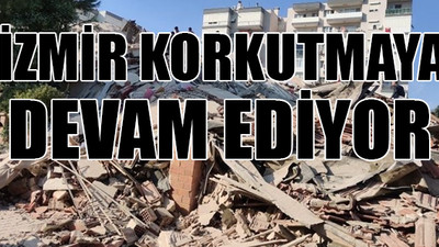 13 günde 3 bin 587 artçı