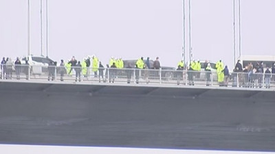 15 Temmuz Şehitler Köprüsü'nde intihar girişimi