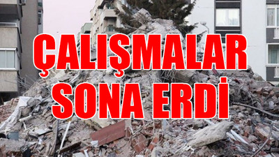 32 kişiye mezar olan Emrah Apartmanı'nda son durum
