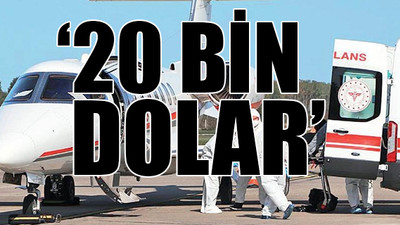 Ambulans uçaklarla koronalı hasta taşınıyor