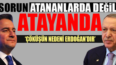 Babacan'dan Merkez Bankası tepkisi: Erdoğan bu sorumluluktan kurtulamaz