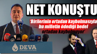 Babacan’dan Berat Albayrak’a çok sert eleştiri: Kaçamazsınız
