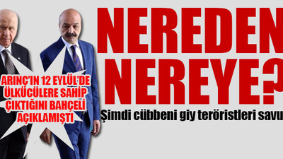 Bülent Arınç'a sert sözler