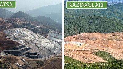 Bakanın siyanür kullanımından ve ormanlık alanların talanından haberi yok