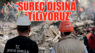 Bakanlık İzmir'de mimar ve mühendisleri yok saydı