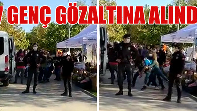 Bayraklı’da polis, Halkevleri’nin yardım standına müdahale etti