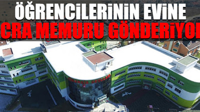 Binlerce öğrencisi bulunan özel okulda haciz skandalı