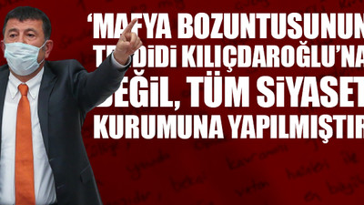 CHP'li Ağbaba: Siyasetin namusunu şerefini koruyan kim varsa bu mektuba tavır almalıdır