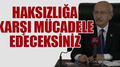 CHP Lideri'nden kadınlara: Örgütlenin...