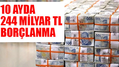 Hazine'nin borçlanma rakamları dudak uçuklattı