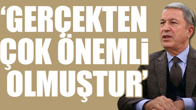 Hulusi Akar'dan 'çözüm süreci' çıkışı