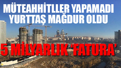 İhale enkazı devlete kaldı