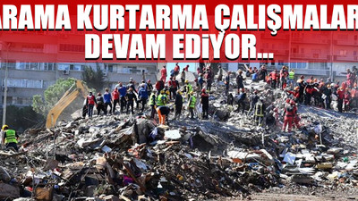 İzmir depreminde ölü sayısı 95’e yükseldi