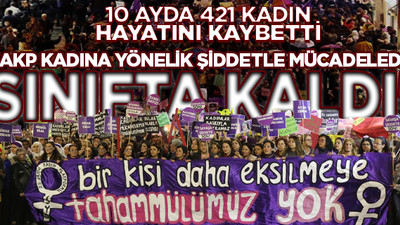 Kadınlar haykırıyor: İstanbul Sözleşmesi uygulansın