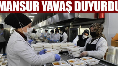 Karantinadaki vatandaşlara yemek desteği