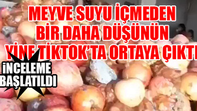 Konya'da süt kazanında banyo skandalından sonra meyve suyu gerçeği