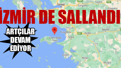 Kuşadası'nda 4.8 büyüklüğünde deprem