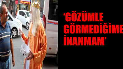 Maske uyarısına akıl almaz cevap