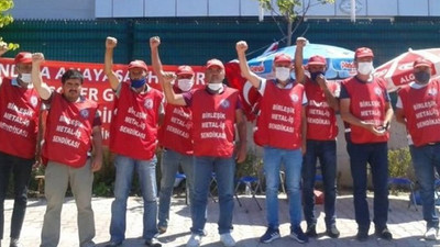 Metal işçileri: Ferman Valiliğin ise yollar bizimdir