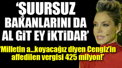 Öykü Serter’den çok sert deprem eleştirisi