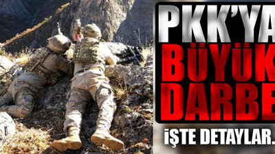 PKK’nın Türkiye’deki 1 numarası öldürüldü