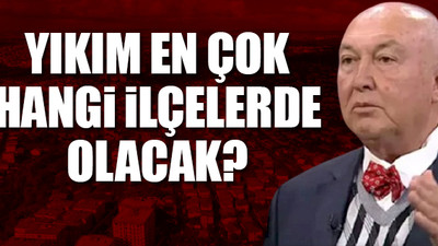Prof. Dr. Ercan İstanbul’da büyük riski açıkladı