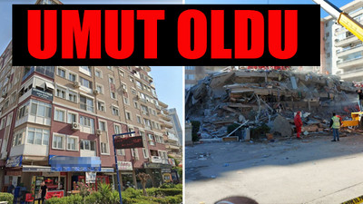 Rıza Bey apartmanında saatler sonra mucize kurtuluş