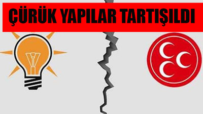 Saray İttifakı'nda 'deprem' krizi